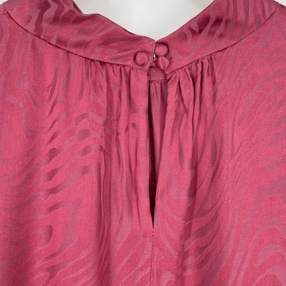 NWOT REBECCA TAYLOR SWIRL TOP - Picture 5 of 5